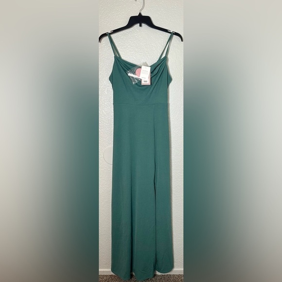 NWT Birdy Grey Ash Dress in Crepe Sea Glass - Picture 4 of 6